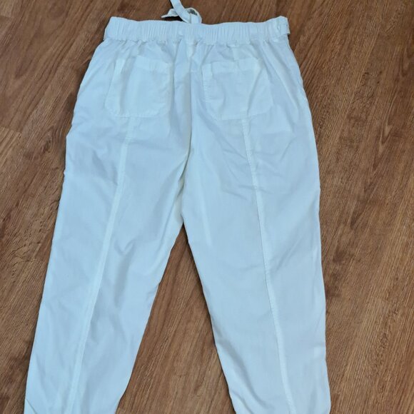Tommy Jeans White Cargo Jogger Pants Misses Size Small - Picture 5 of 11
